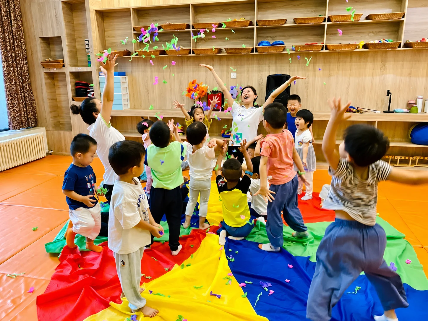 筑仁齐悦国际校区托育活动实景